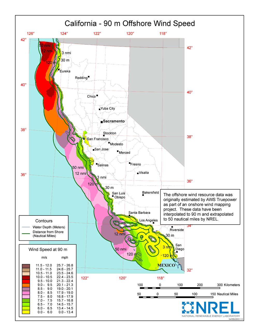 Southern California Wind Map